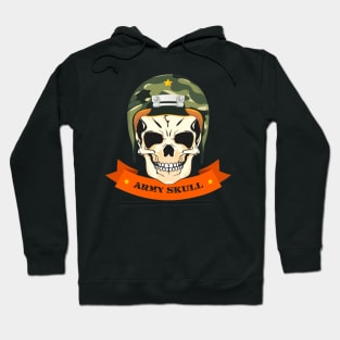 Army skull Hoodie